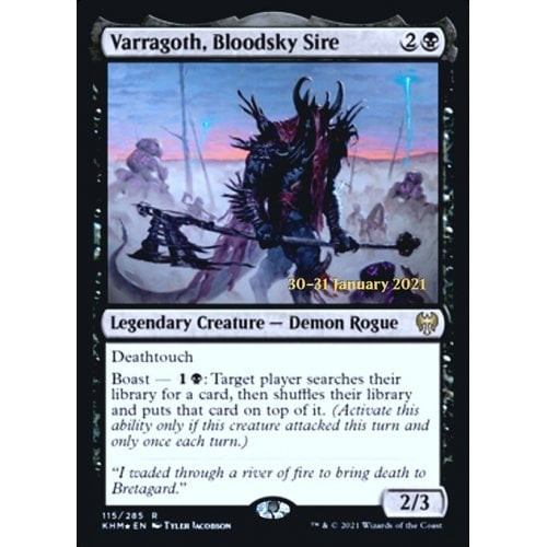 Varragoth, Bloodsky Sire (Kaldheim Prerelease foil) | Kaldheim