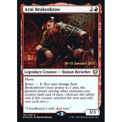 Arni Brokenbow (Kaldheim Prerelease foil)