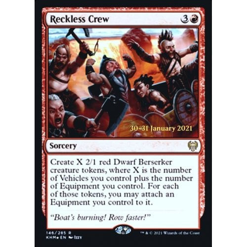 Reckless Crew (Kaldheim Prerelease foil) | Kaldheim