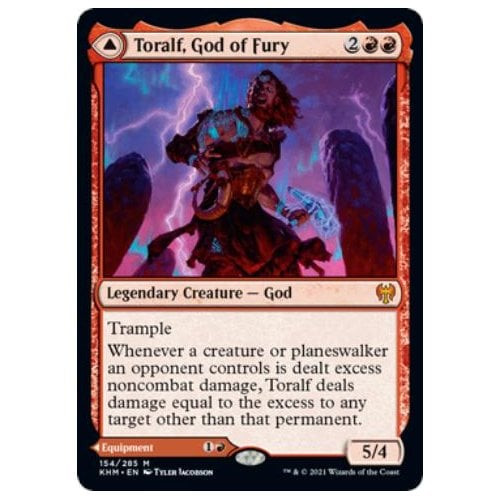 Toralf, God of Fury // Toralf's Hammer (foil)