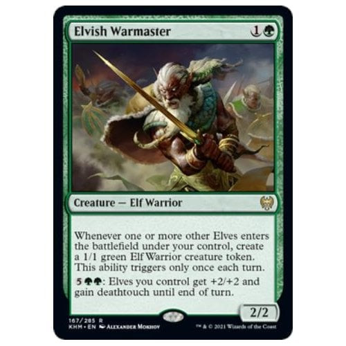 Elvish Warmaster (foil) | Kaldheim