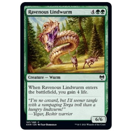 Ravenous Lindwurm (foil)