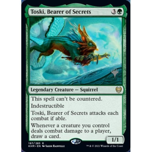 Toski, Bearer of Secrets (Promo Pack foil)