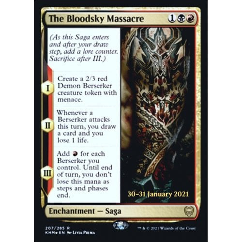 The Bloodsky Massacre (Kaldheim Prerelease foil)