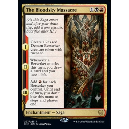 The Bloodsky Massacre (Promo Pack foil)