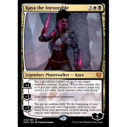Kaya the Inexorable (Promo Pack foil)
