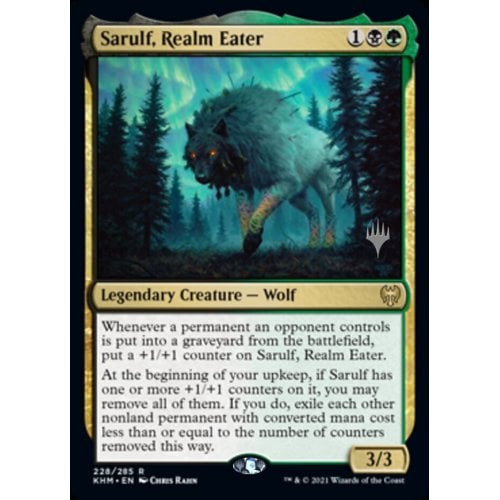 Sarulf, Realm Eater (Promo Pack foil) | Kaldheim