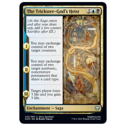 The Trickster-God's Heist (foil) | Kaldheim