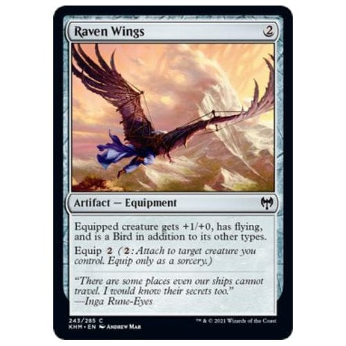 Raven Wings (foil) | Kaldheim