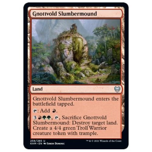 Gnottvold Slumbermound (foil) | Kaldheim