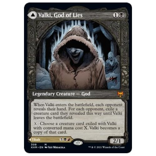 Valki, God of Lies // Tibalt, Cosmic Imposter (Showcase Frame) (foil)