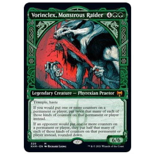 Vorinclex, Monstrous Raider (Showcase Frame) (foil)