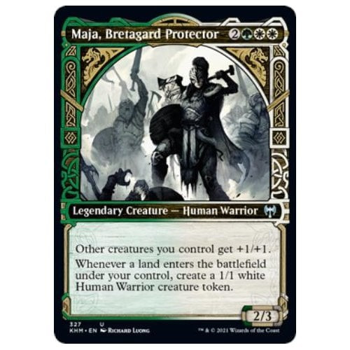 Maja, Bretagard Protector (Showcase Frame) (foil)
