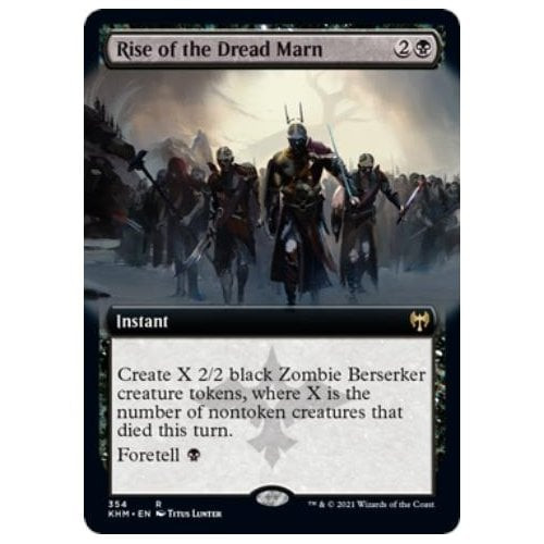 Rise of the Dread Marn (Extended Art) (foil) | Kaldheim