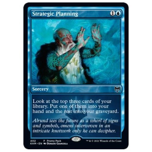 Strategic Planning (Promo Pack foil) | Kaldheim