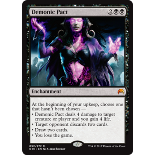 Demonic Pact (foil) | Magic Origins