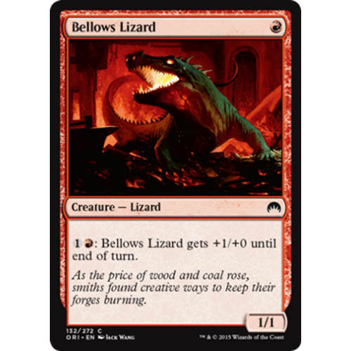 Bellows Lizard (foil)
