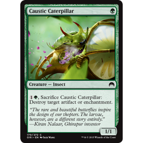 Caustic Caterpillar (foil)