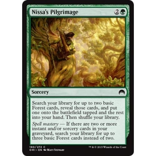Nissa's Pilgrimage (foil)