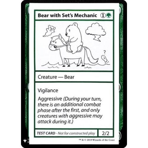 Bear with Set's Mechanic | Mystery Booster