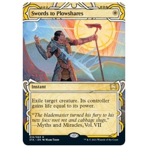 Swords to Plowshares (Etched foil)
