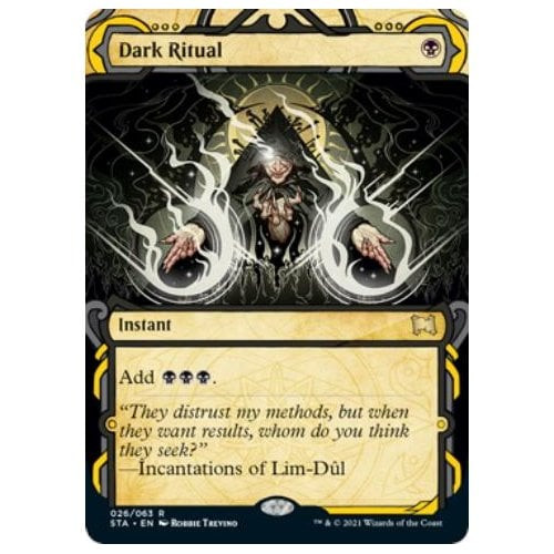 Dark Ritual (Etched foil) | Strixhaven Mystical Archive