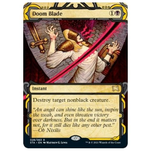 Doom Blade (Etched foil)