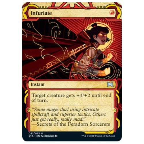 Infuriate (Etched foil) | Strixhaven Mystical Archive