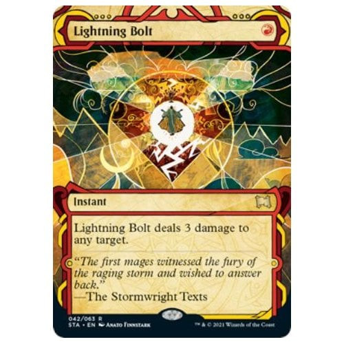 Lightning Bolt (Etched foil)