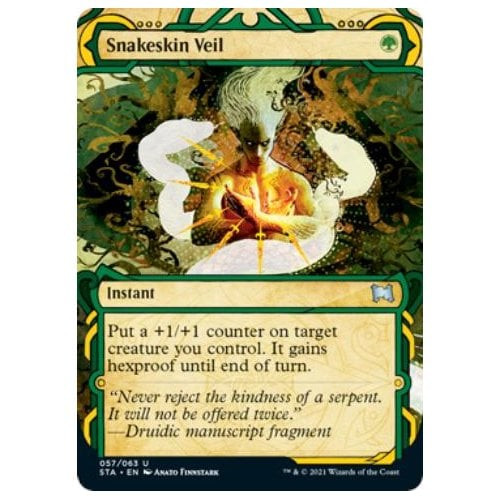 Snakeskin Veil (Etched foil)
