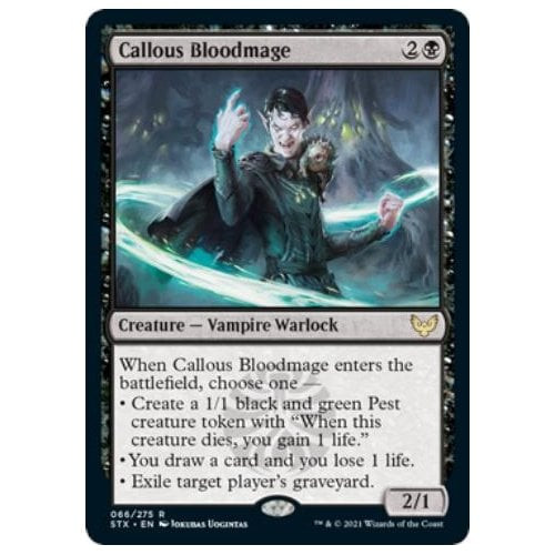 Callous Bloodmage | Strixhaven: School of Mages