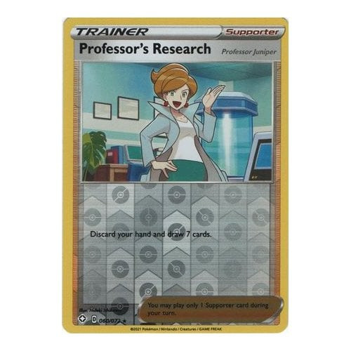 Shining Fates 060/072 Professor's Research [Juniper] (Reverse Holo)