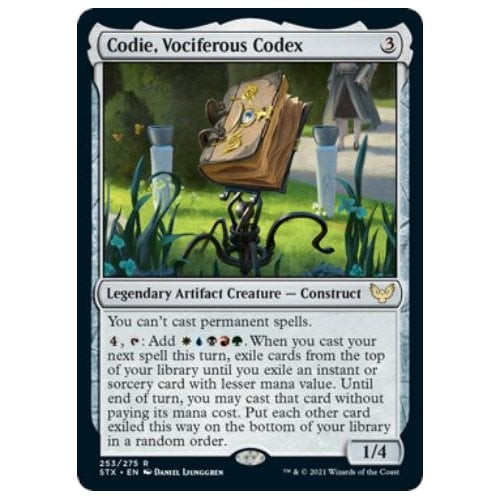 Codie, Vociferous Codex