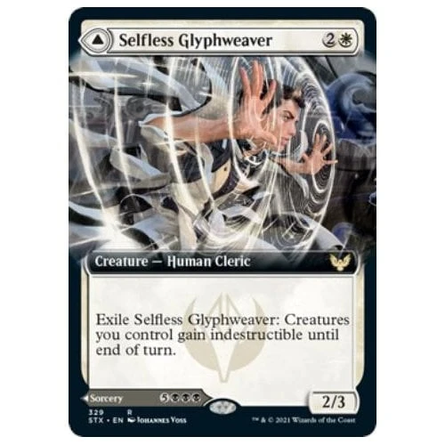 Selfless Glyphweaver // Deadly Vanity (Extended Art)
