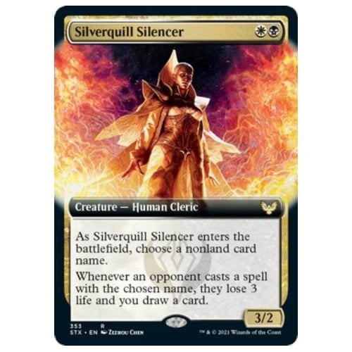 Silverquill Silencer (Extended Art) | Strixhaven: School of Mages