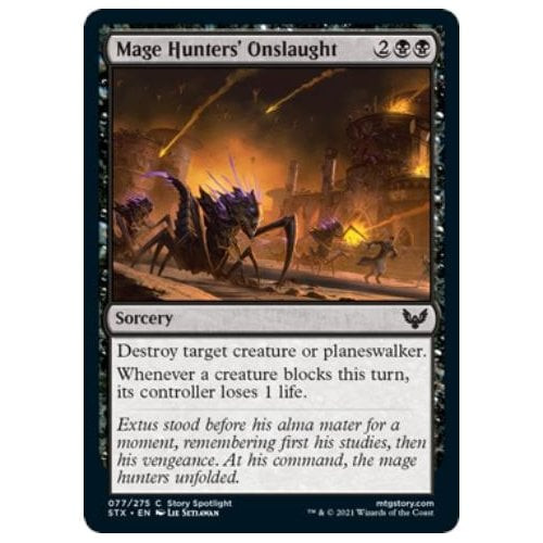 Mage Hunters' Onslaught (foil)