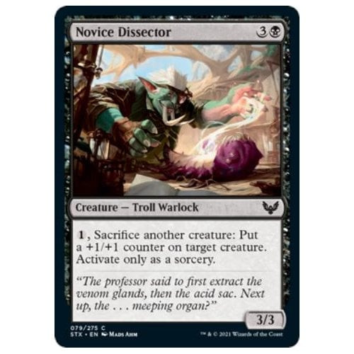 Novice Dissector (foil) | Strixhaven: School of Mages