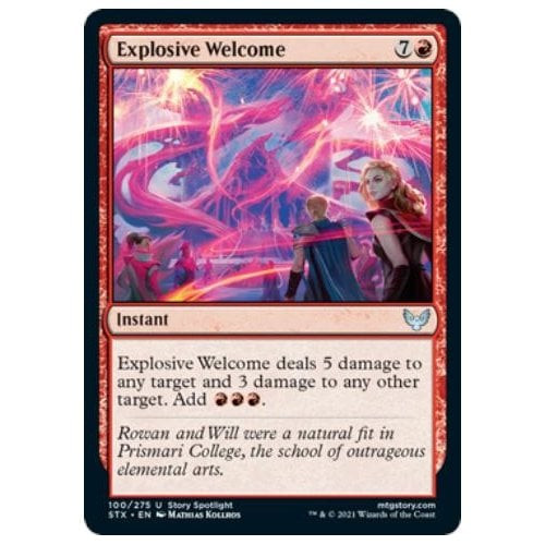 Explosive Welcome (foil)