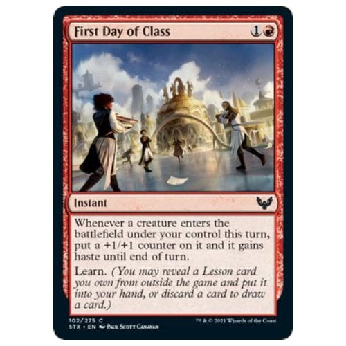 First Day of Class (foil) | Strixhaven: School of Mages