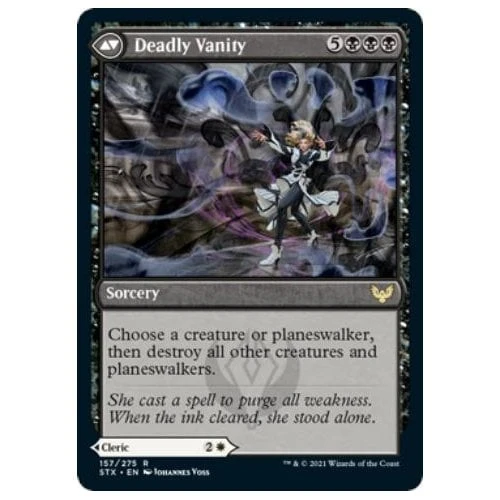 Selfless Glyphweaver // Deadly Vanity (foil)