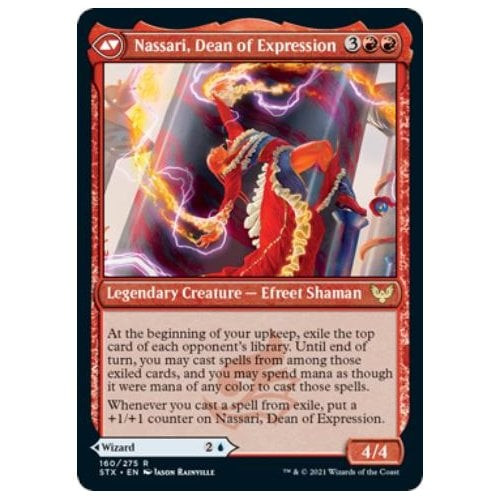 Uvilda, Dean of Perfection // Nassari, Dean of Expression (foil)