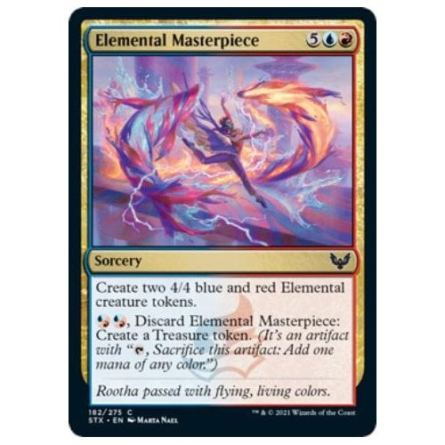 Elemental Masterpiece (foil) | Strixhaven: School of Mages