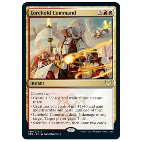 Lorehold Command (foil) | Strixhaven: School of Mages