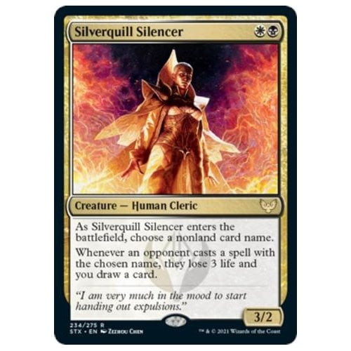Silverquill Silencer (foil) | Strixhaven: School of Mages