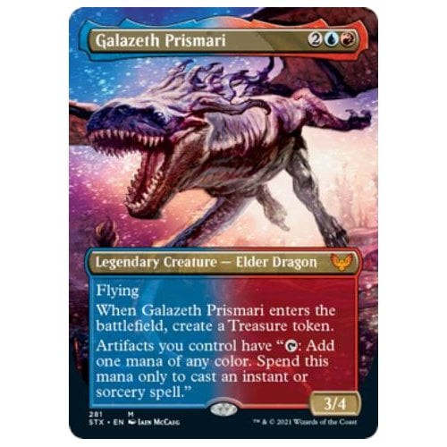 Galazeth Prismari (Borderless Art) (foil)