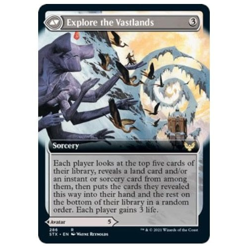 Wandering Archaic // Explore the Vastlands (Extended Art) (foil)