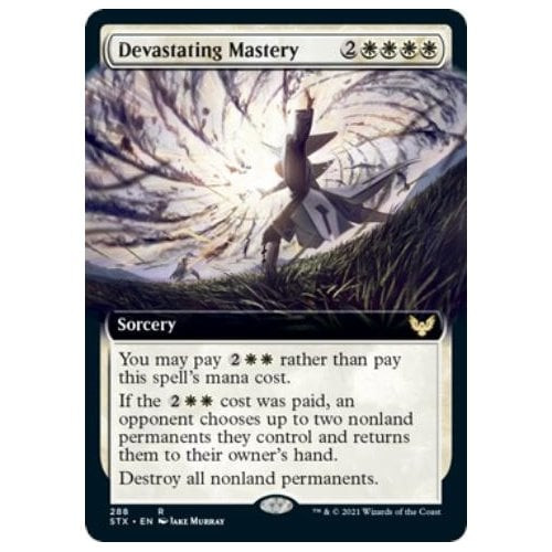 Devastating Mastery (Extended Art) (foil)