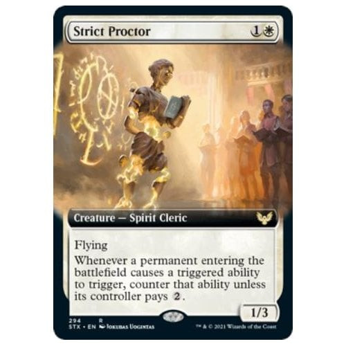 Strict Proctor (Extended Art) (foil)