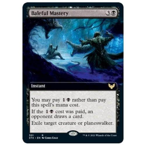 Baleful Mastery (Extended Art) (foil)