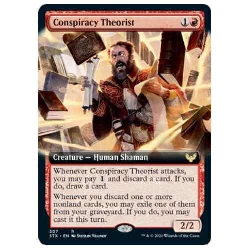 Conspiracy Theorist (Extended Art) (foil)
